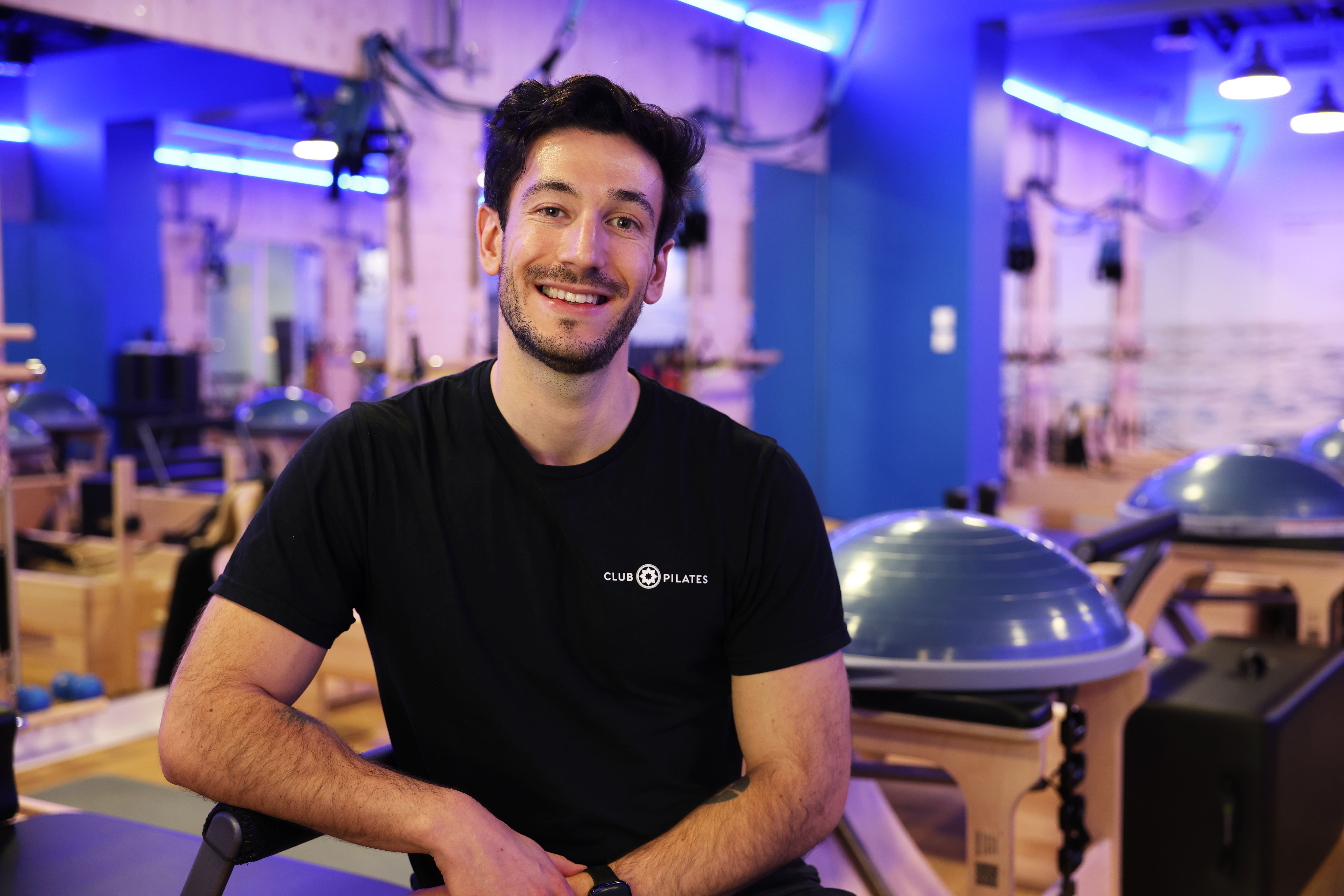 Photo Alex Lepage instructeur Club Pilates